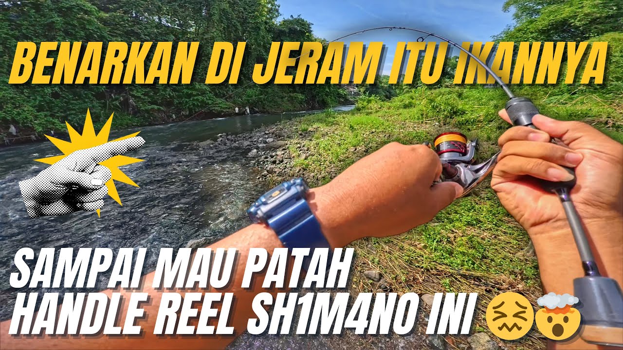 RUSAK SUDAH REELKU😭‼️RESIKO MANCING DI ALAM LIAR‼️SAMPAI MAU PATAH HANDELNYA‼️😭NASIB CASTING HAMPALA