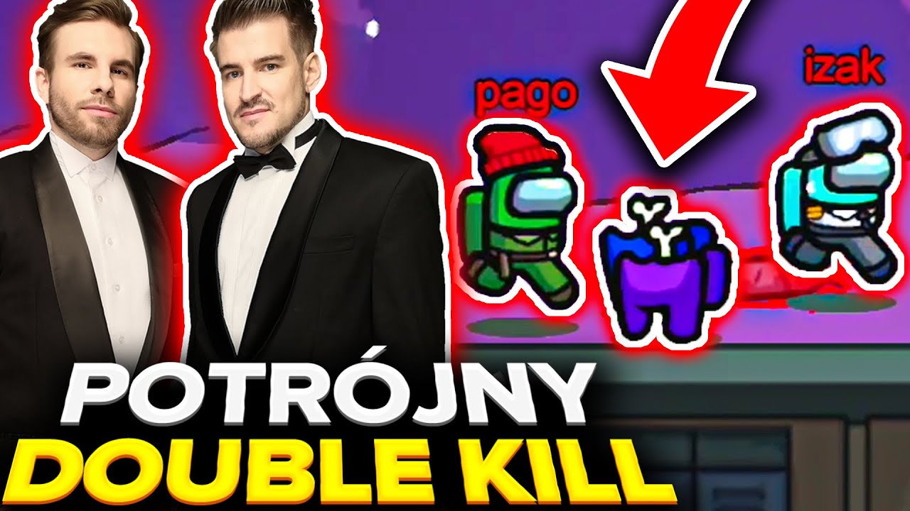 IZAK i PAGO - NAJLEPSZE DUO IMPOSTORÓW W AMONG US 😎