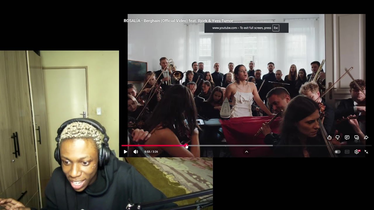 Perxy Reacts To ROSALÍA - Berghain  feat. Björk & Yves Tumor