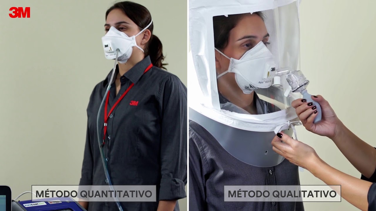 3M Fit Test Qualitativo e Quantitativo