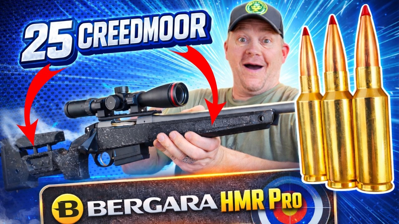 25 CREEDMOOR - Firs Shots and Sighting In