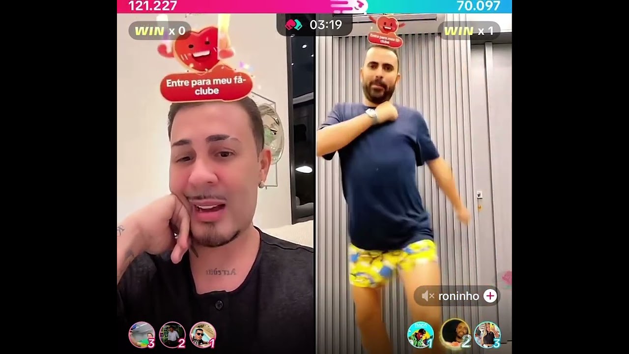 Carlinhos maia e roninho batalhando no tik tok! 😂😂 #carlinhosmaia