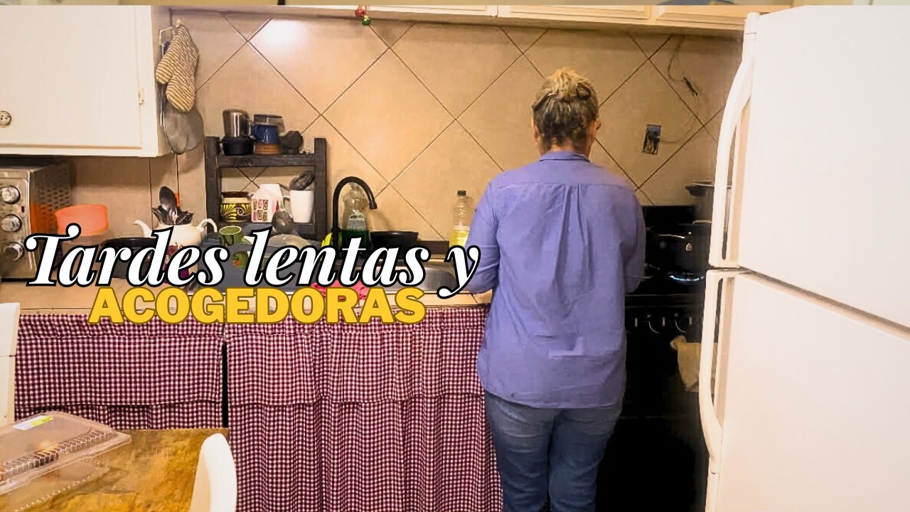Rutina de invierno en el pueblo /preparándome para su llegada /mi comida favorita ❤️ 