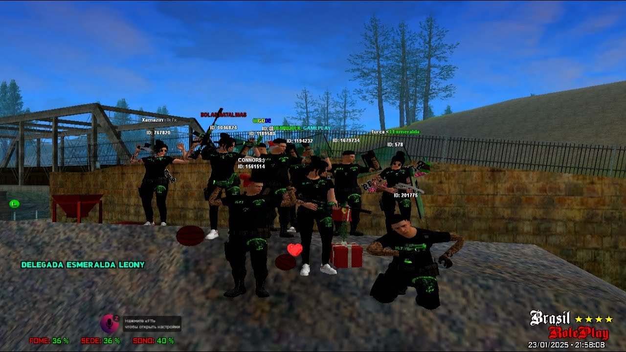 LIVE ON//AÇAO COM A SDC//BRP// EO DL NE VIDA