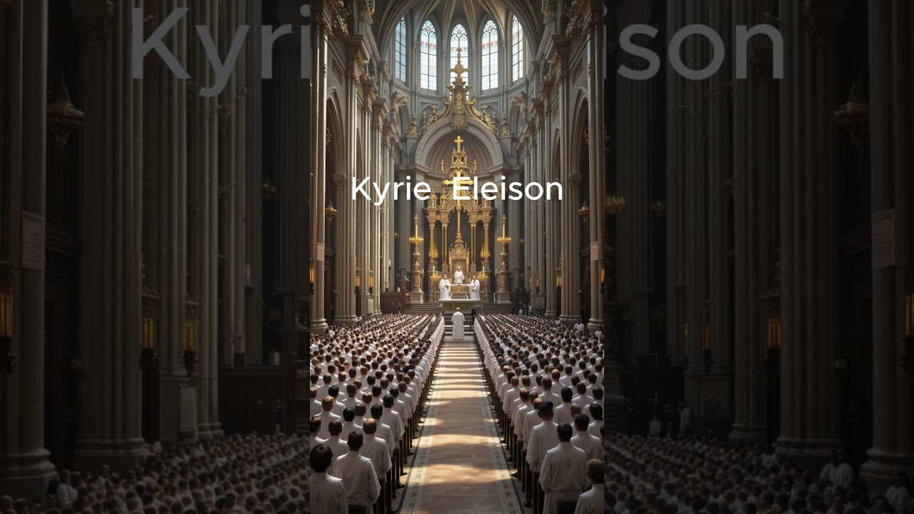 Kyrie Eleison: Pri&egrave;re Sacr&eacute;e chant&eacute;e dans une Cath&eacute;drale Majestueuse