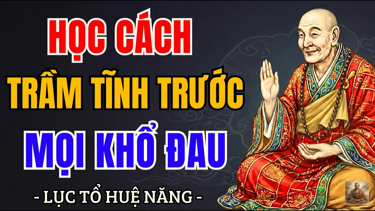 Học Cách Sống Trầm Tĩnh Trước Mọi Khổ Đau - Vô Cùng Hiệu Quả | Lục Tổ Huệ Năng