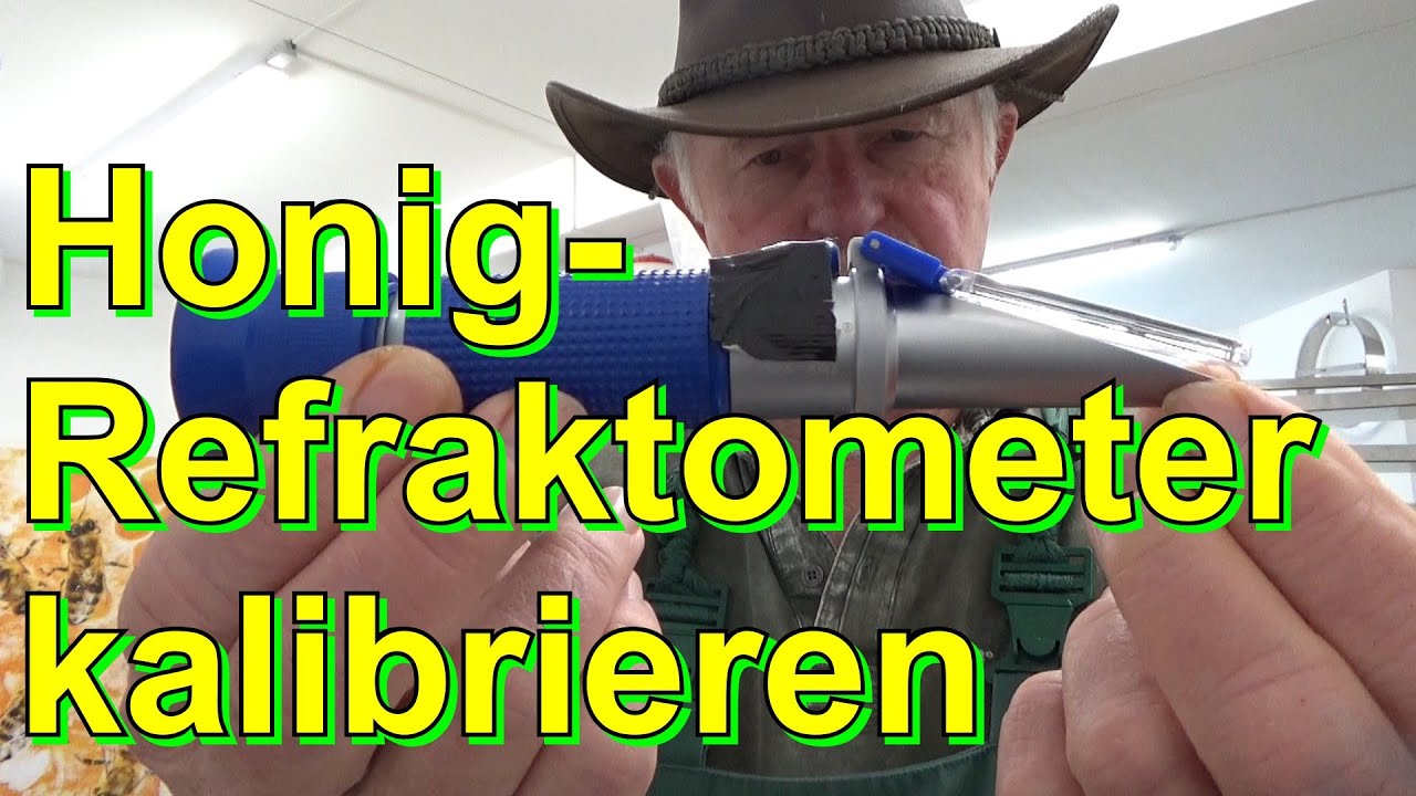 #Honig #Refraktometer #kalibrieren