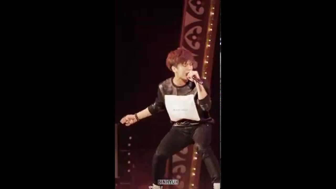 [직캠/FanCAM] 150215 롯데월드 판타지오 아이틴 박민혁(PARK MIN HYUK) Rap Performance