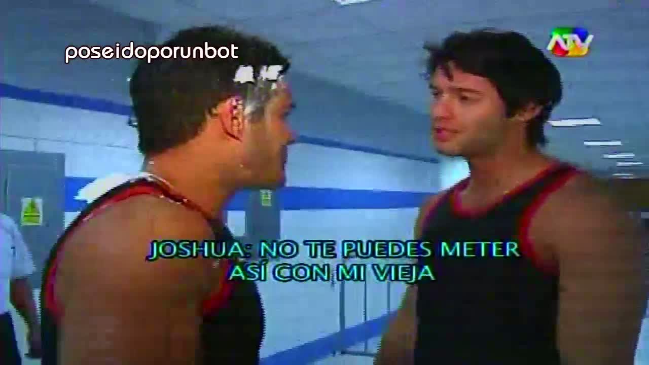 COMBATE: Joshua y Mario Irivarren Pelean por la mamá de Joshua 09/01/13