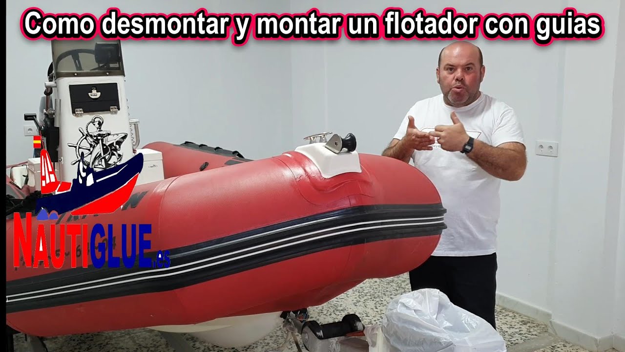 COMO DESMONTAR Y MONTAR UN FLOTADOR ZODIAC PRO CON GUIAS