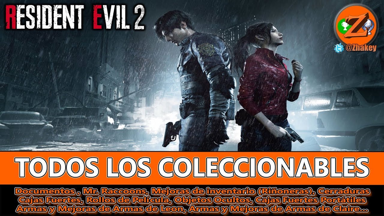 Resident Evil 2 Remake: Guía con todos los Coleccionables, Armas, Mejoras, objetos ocultos y más