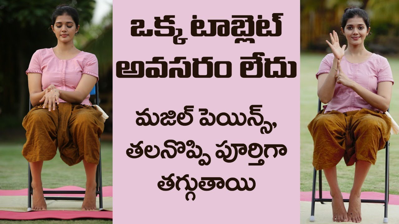 Acupressure Points | Natural Pain  | Reduces Muscle Pains | Yoga with Dr. Tejaswini Manogna