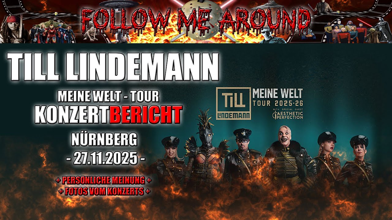Konzertbericht - TILL LINDEMANN - Nürnberg am 27.11.2025