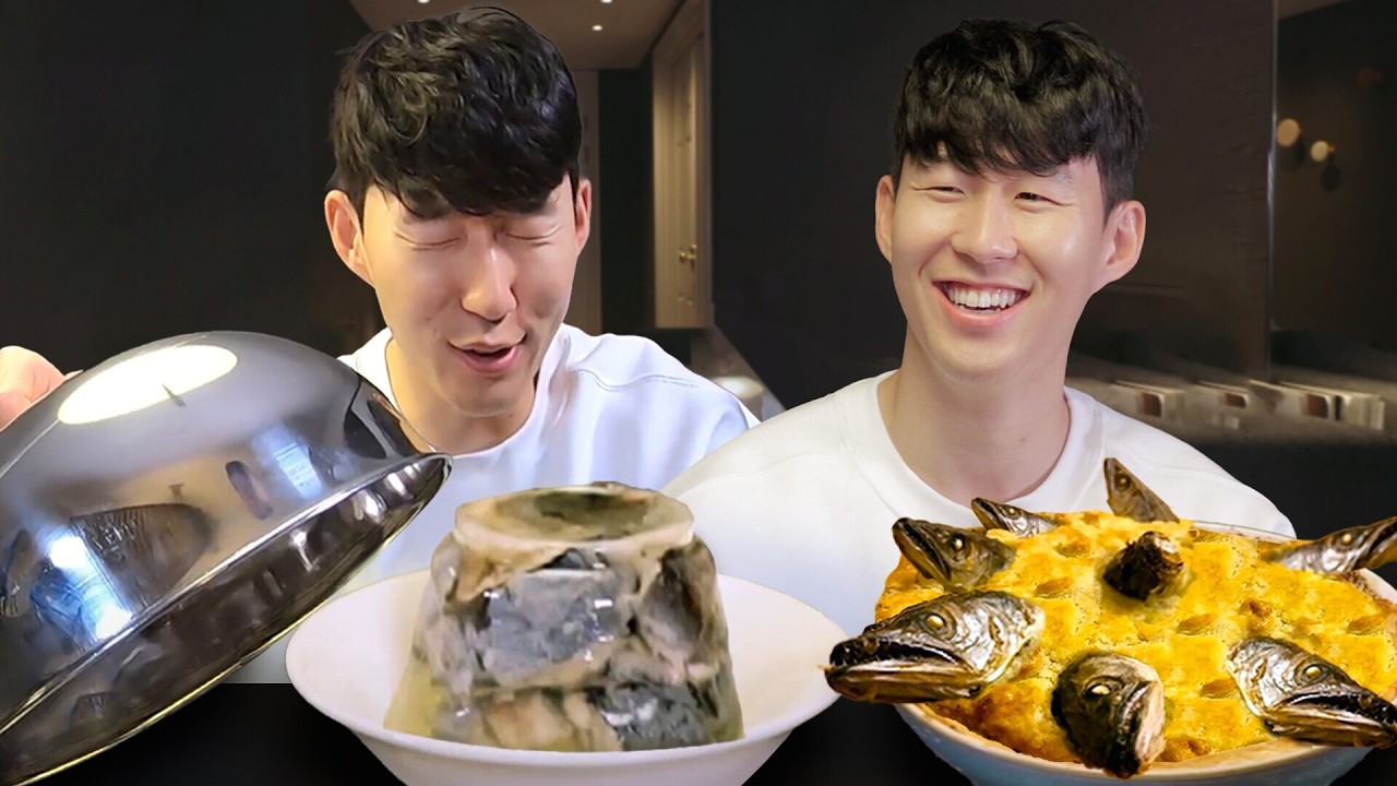 영국음식이 진짜로 얼마나 맛없는지 보여주는 손흥민!! (입맛은 아직 100% 한국인🇰🇷)