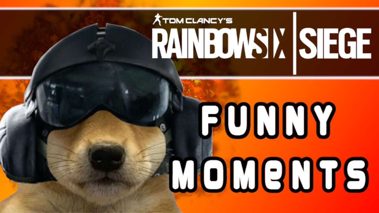 Rainbow Six Siege Funny Moments - Black Ice Pack, Golden Retriever Energy, Random Funny Moments!