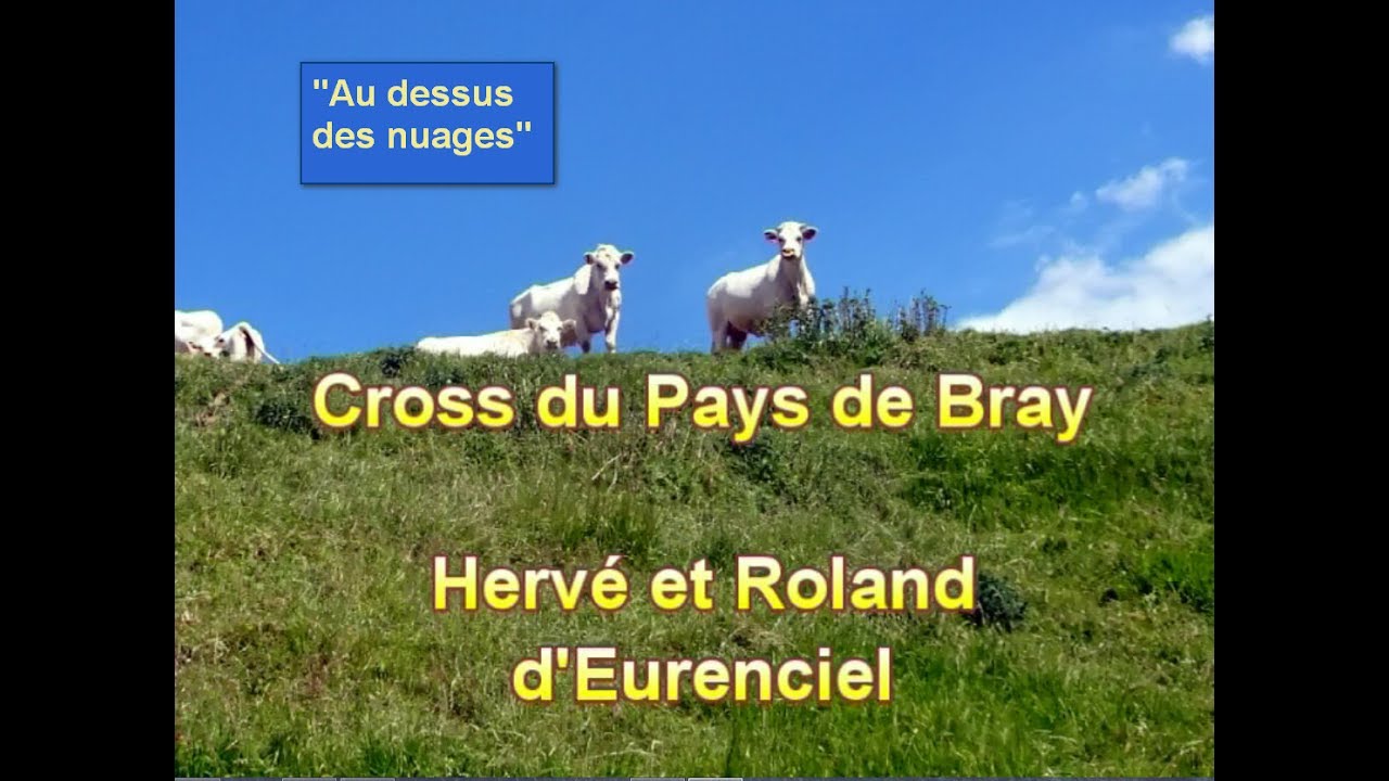 Pays de Bray au dessus nuages