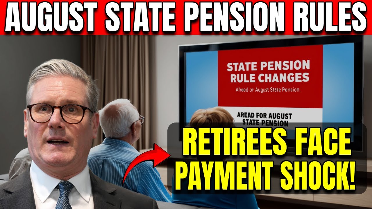 📢 UK Pensioners Alert: New State Pension Rules Start August 1 &ndash; What You Must Know!