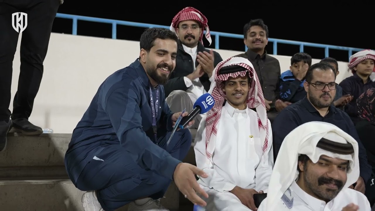 ‏شكرًا لجمهـورنا .. اللي حضـر 🩵‏ ‏تستاهلون اكثر 👏 #الاخدود_الهلال 