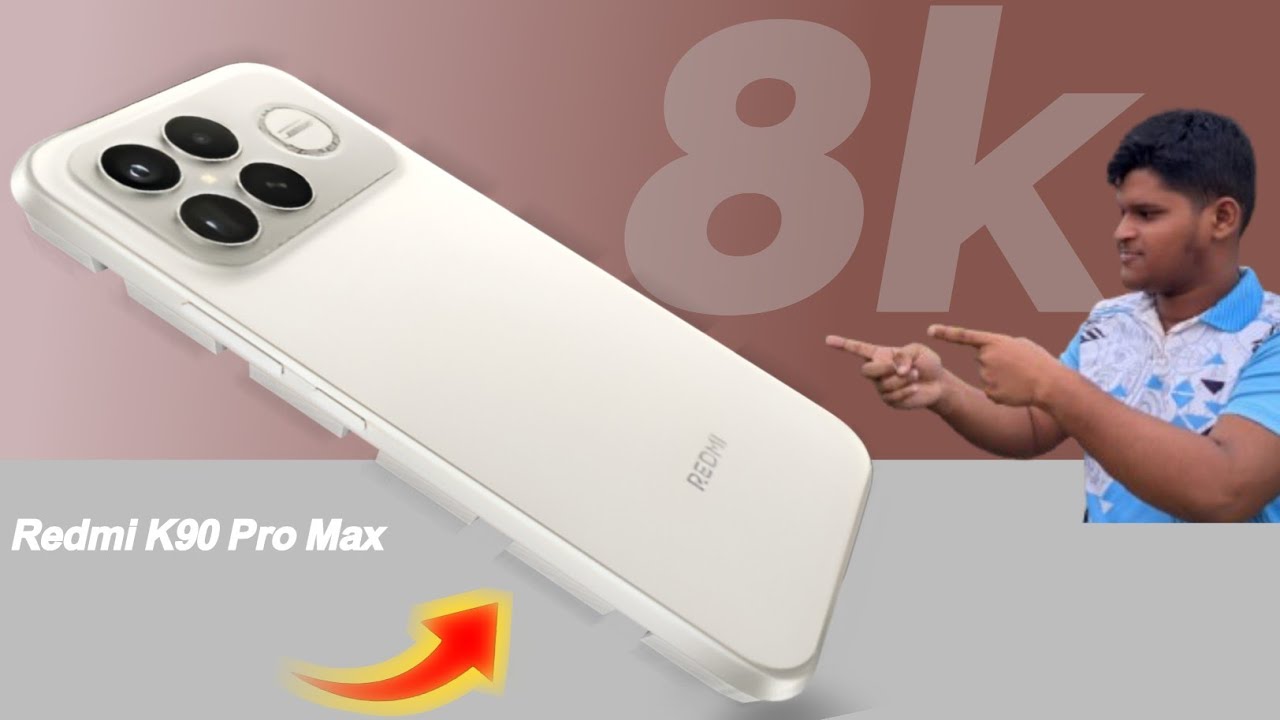 Redmi K90 Pro Max 5G 8k 30fps– The New Flagship Killer 2025!