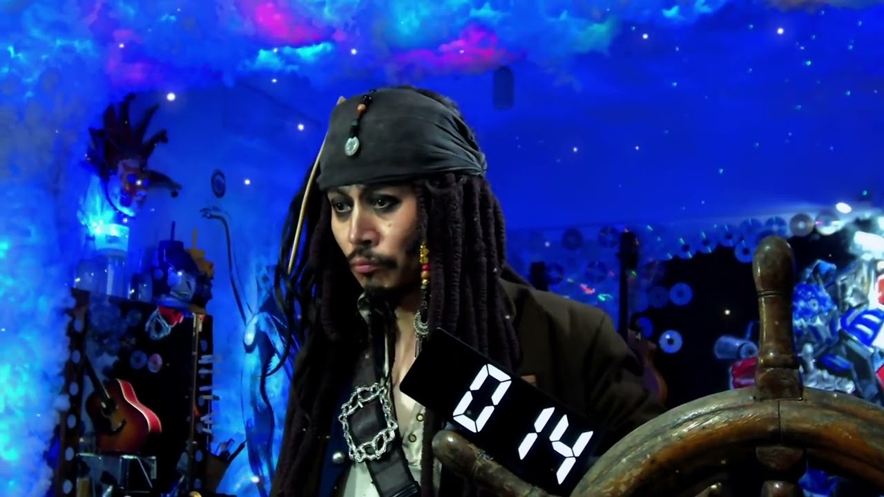 Sailing into Sleep: Jack Sparrow's Whispers #SleepAid #Decompression #CaptainJack #johnnydepp