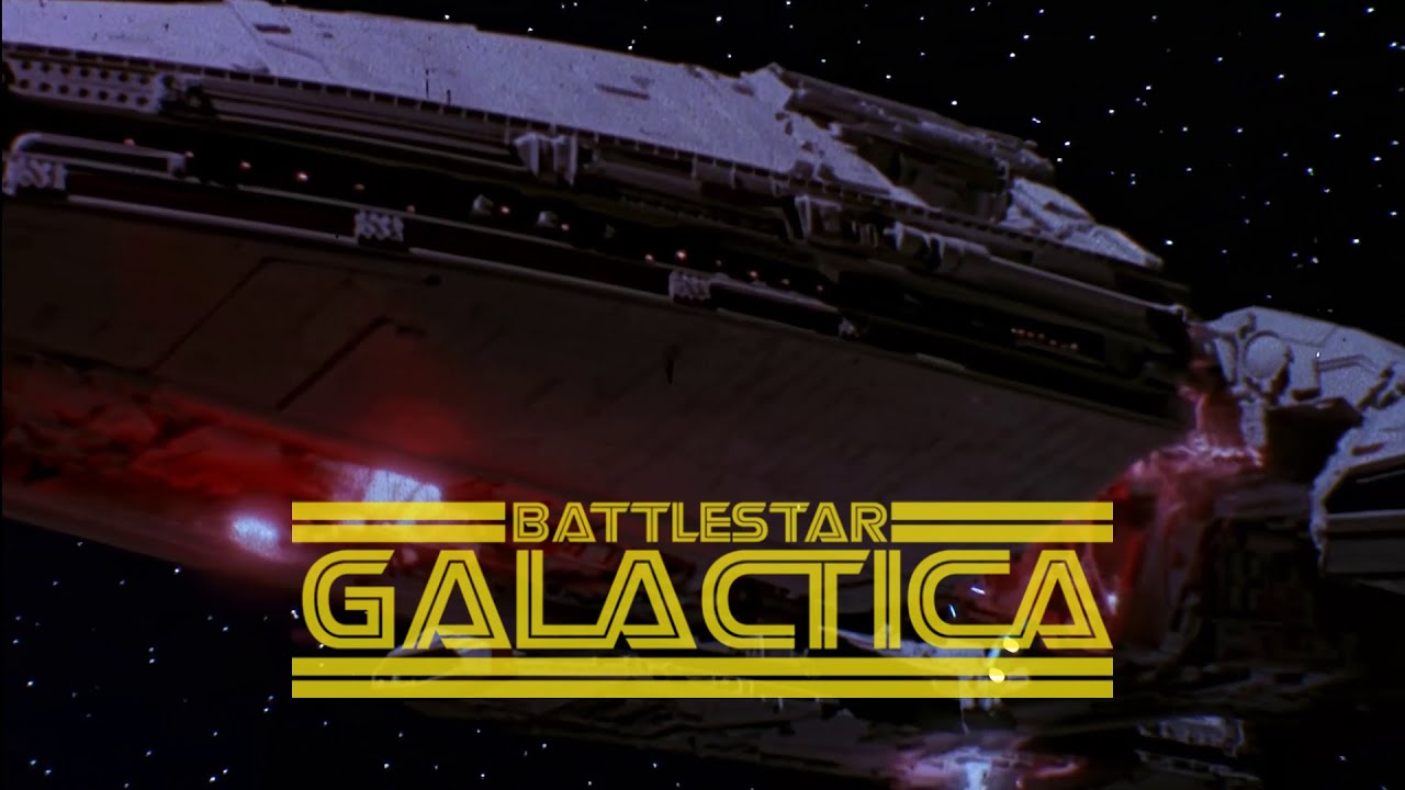 The Destruction of the Battlestar Atlantia - Battlestar Galactica 1978 (4K)