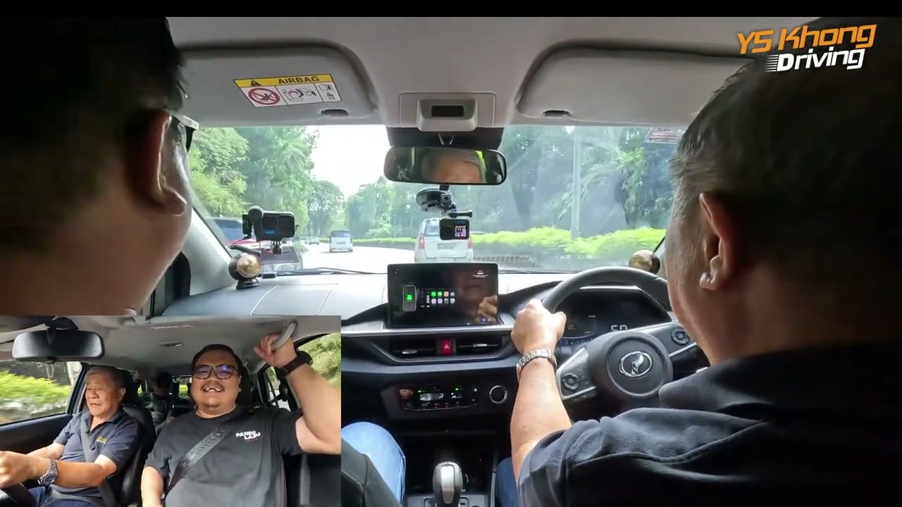 Five Men In Perodua Axia Up Genting | YS Goes with Abang Gan | Watch This Video! | YS Khong Driving