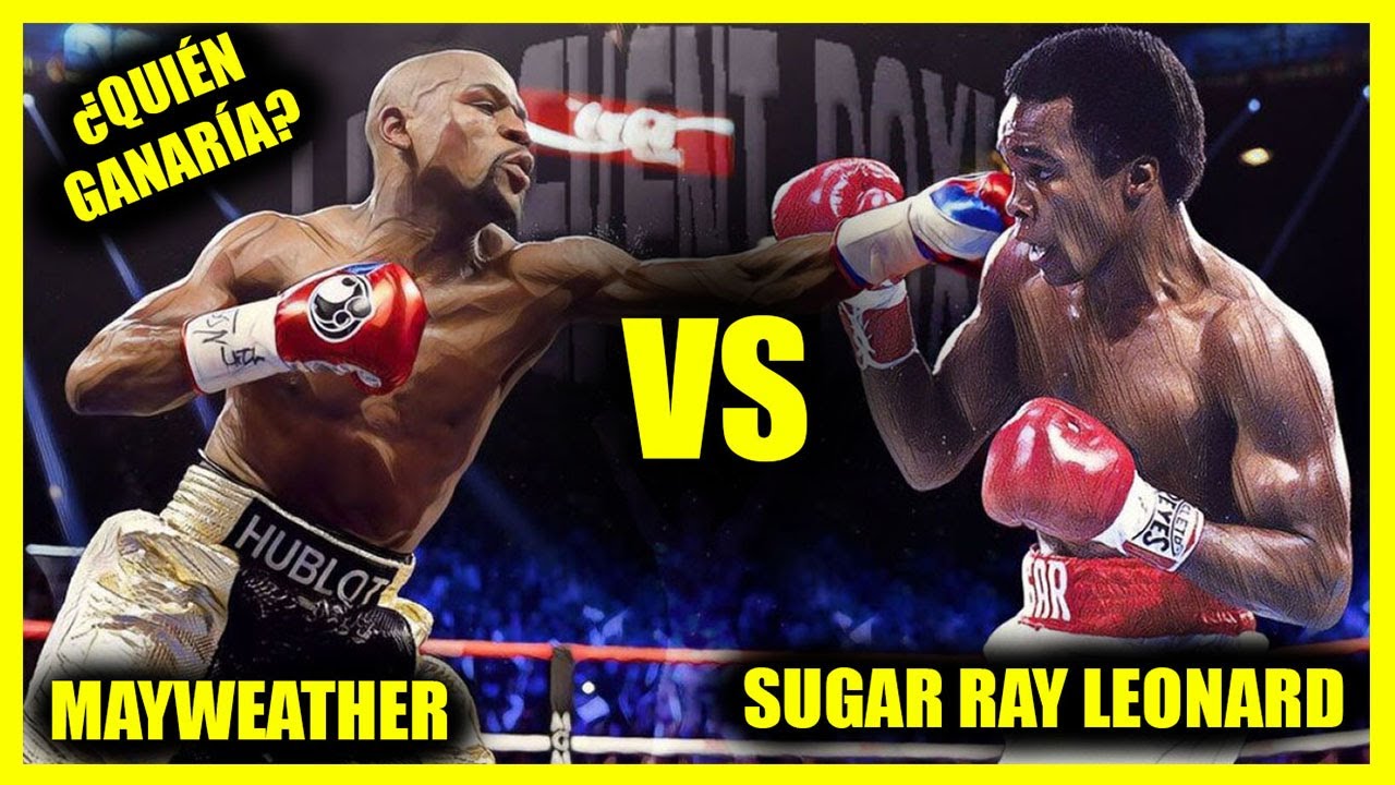 Floyd Mayweather jr vs Sugar Ray Leonard ¿Quién Ganaría? | Fantasy Fight | Historias Del Pugilismo