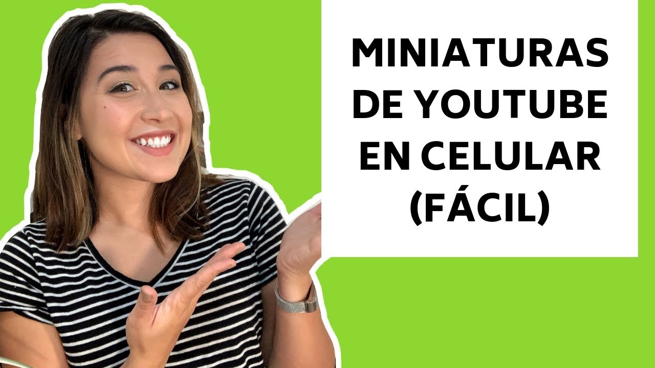 ➡️ CÓMO HACER MINIATURAS EN TU CELULAR (Y CÓMO PONERLAS!)