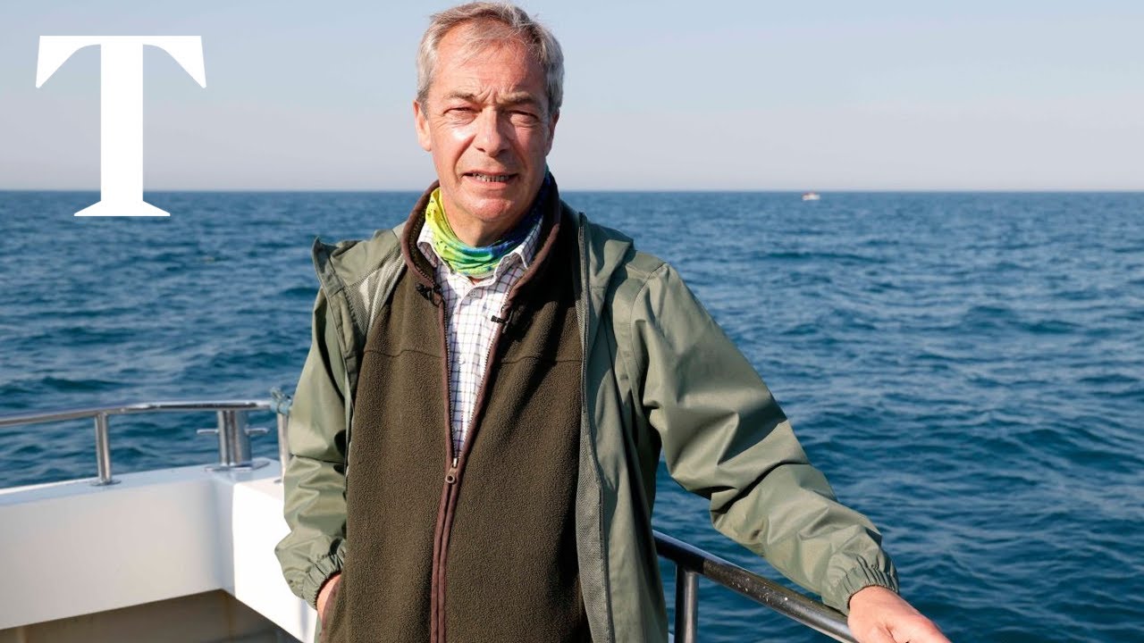 Nigel Farage: Royal Marines should take migrants back to French beaches