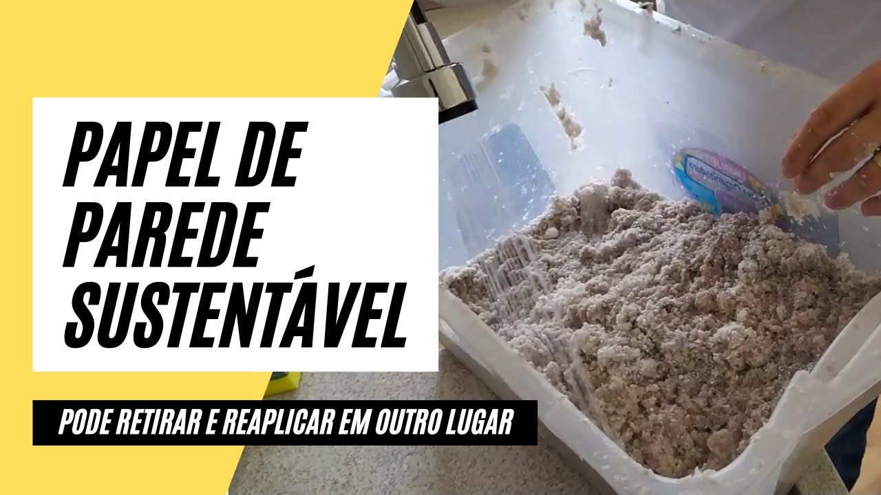 APLICA&Ccedil;&Atilde;O DE PAPEL DE PAREDE L&Iacute;QUIDO | ECODECOR| VALE A PENA?