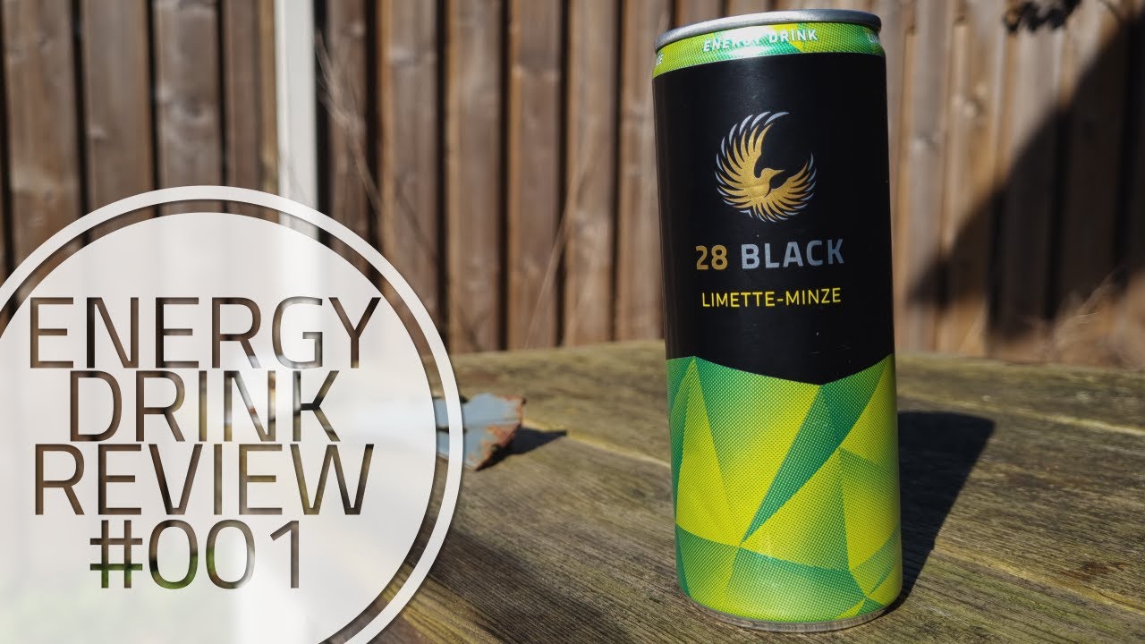 Energy Drink Review #1: 28 BLACK - LIME & MINT