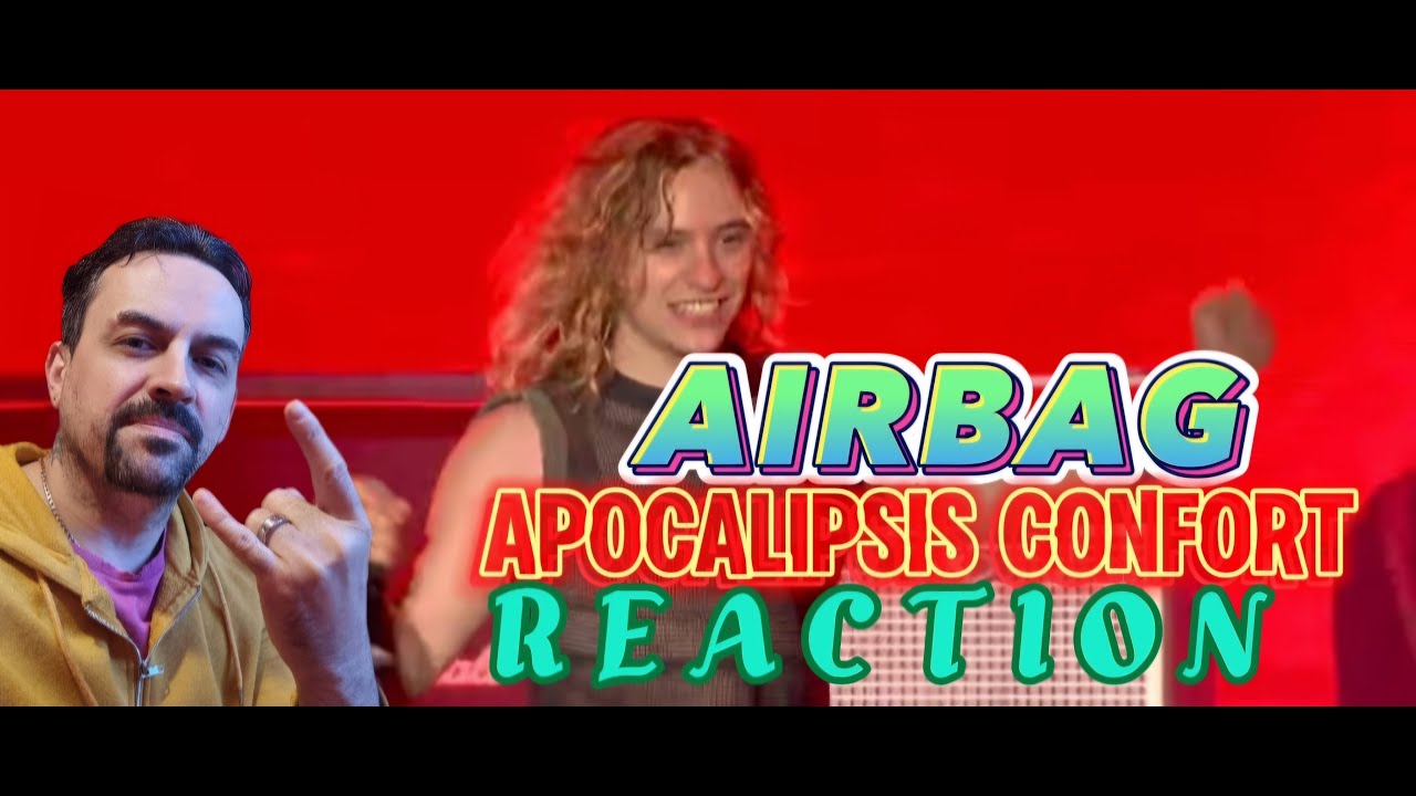 AIRBAG - Apocalipsis Confort - En vivo desde Estadio de Velez Sarsfield reacción