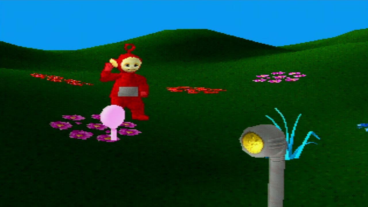 Play With The Teletubbies (UK Version) PS1 Playthrough Part 4: Po (Final Part)