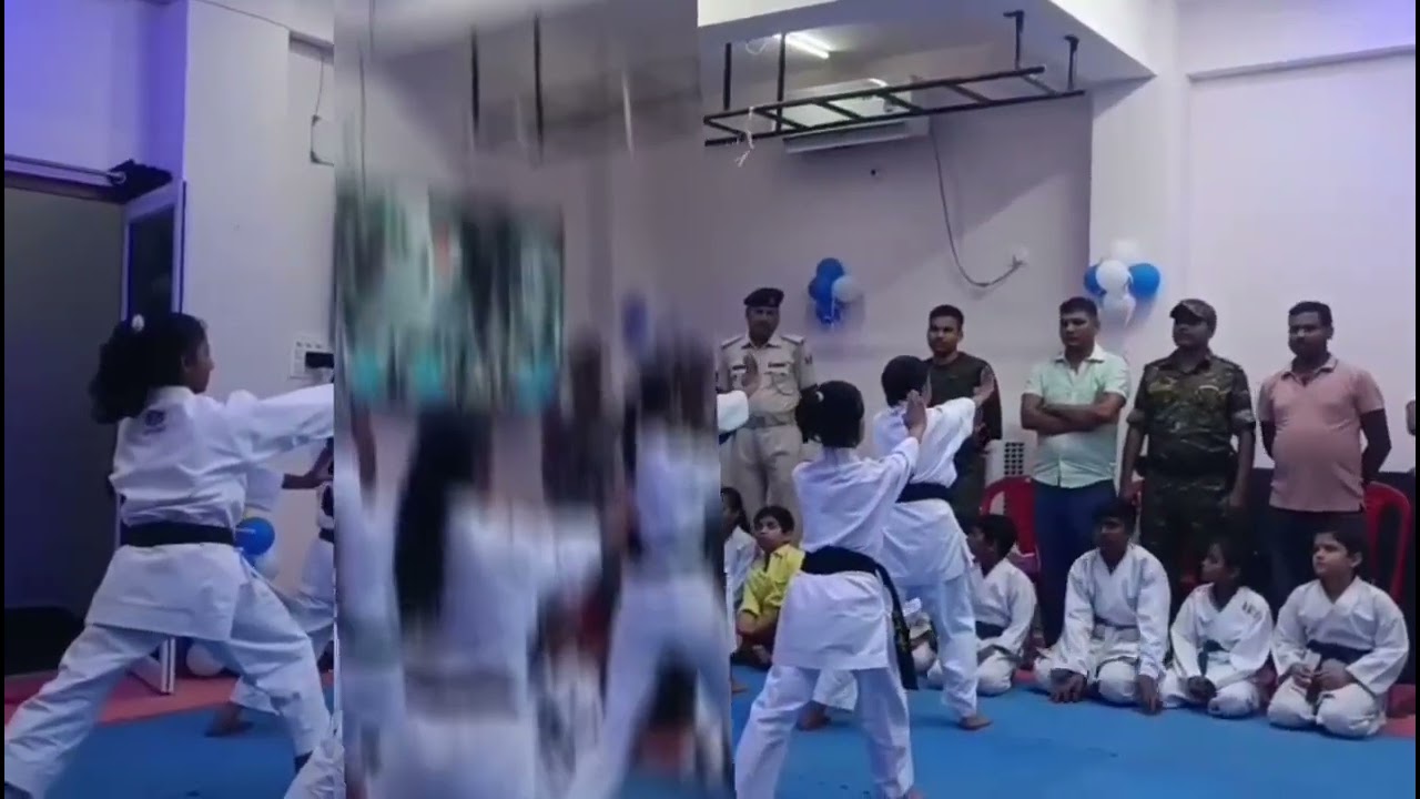 Kata in karate! School of martial arts Patna! #video #karate #belt #test #patna #patnabihar