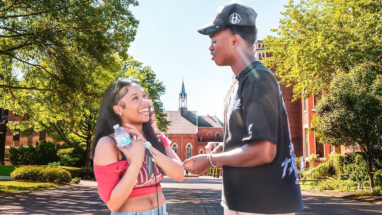 RIZZING PRETTY GIRLS AT THE UNIVERSITY OF GEORGIA !