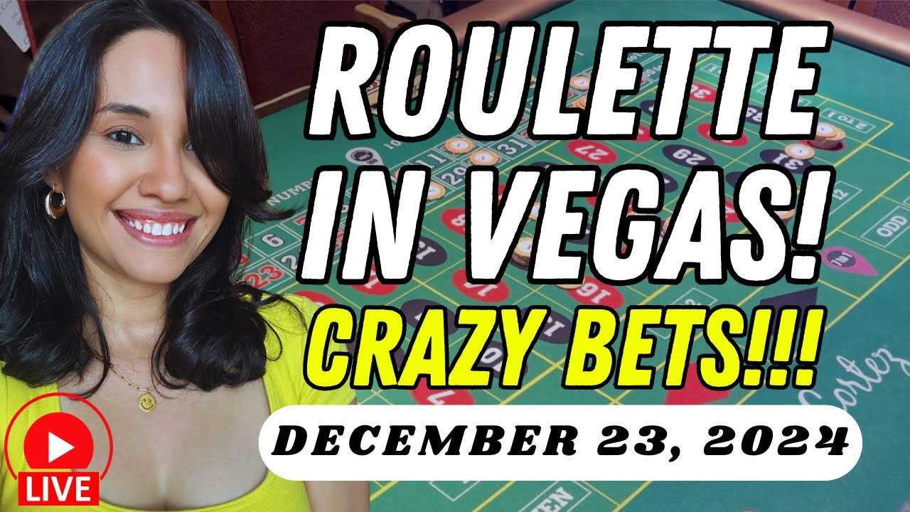CRAZY BETS ON ROULETTE IN LAS VEGAS! WITH ✨SIDE BETS✨! TAKE TWO! 🍀 December 23, 2024