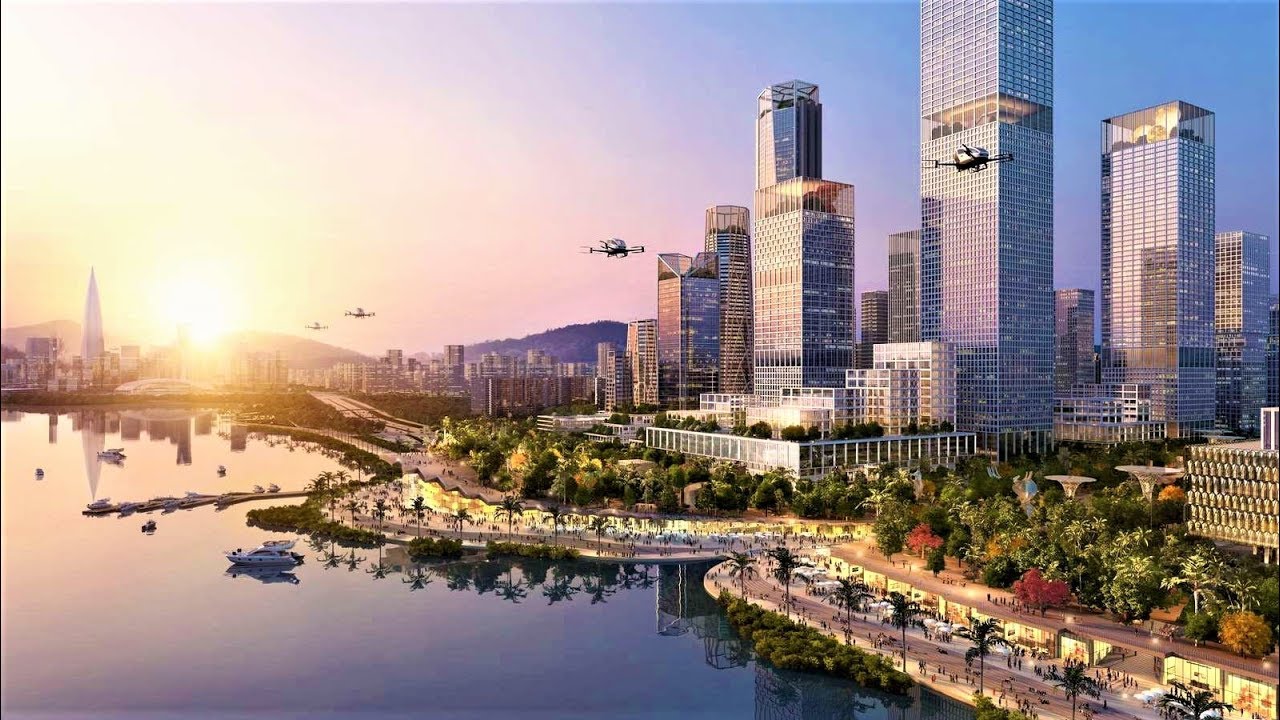 China's DRONE ONLY City of the Future - $5 Billion Megaproject