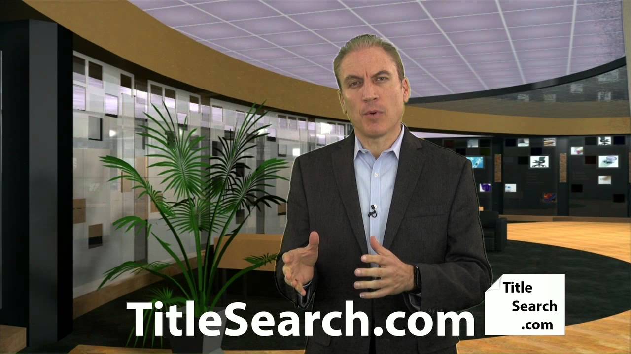 What does a title searcher or abstractor do? | AFX