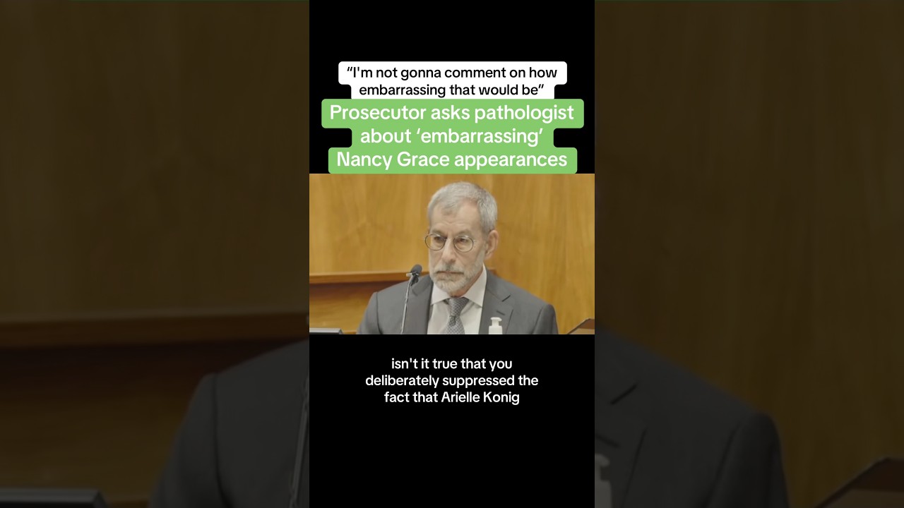 Prosecutor Asks Pathologist About &lsquo;Embarrassing&rsquo; Nancy Grace Appearances