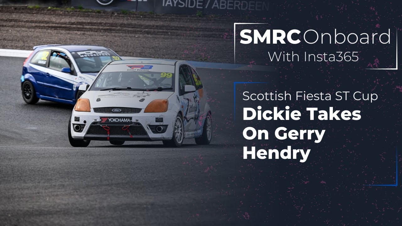Knockhill Onboard: Jamie Dickie vs Gerry Hendry | Scottish Fiesta ST Cup