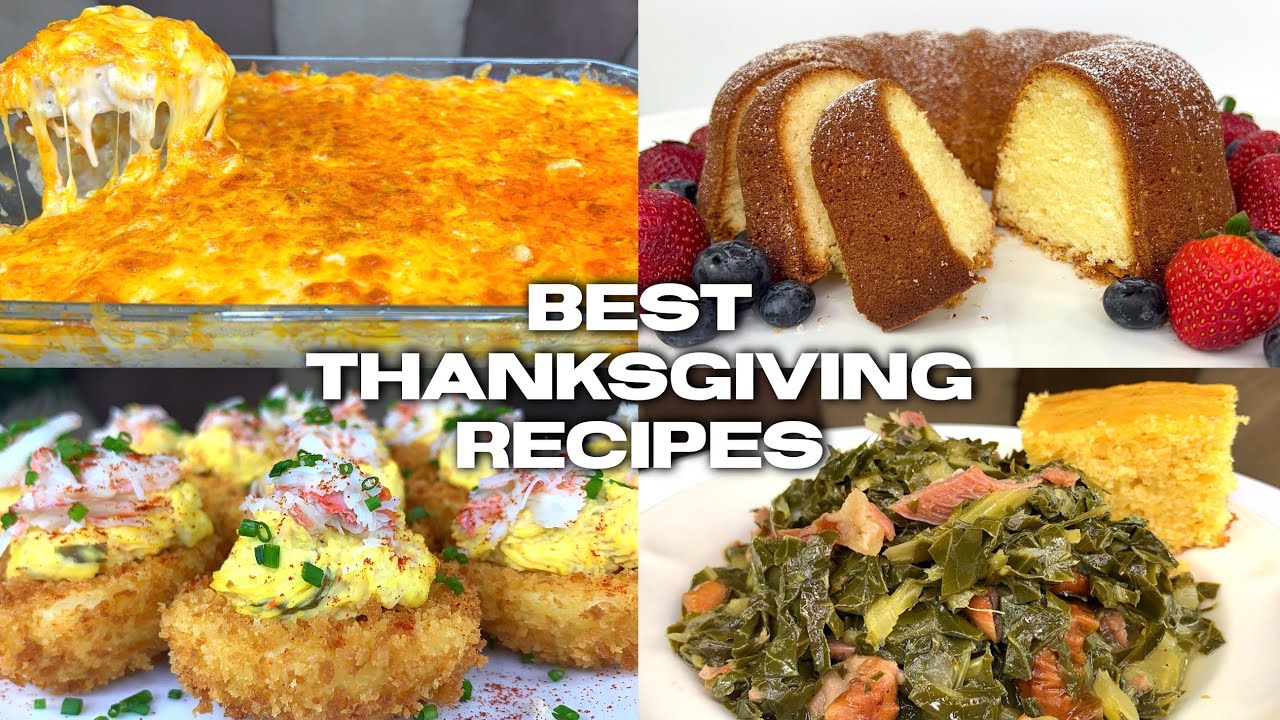 THANKSGIVING RECIPES TO IMPRESS YOUR FAMILY!