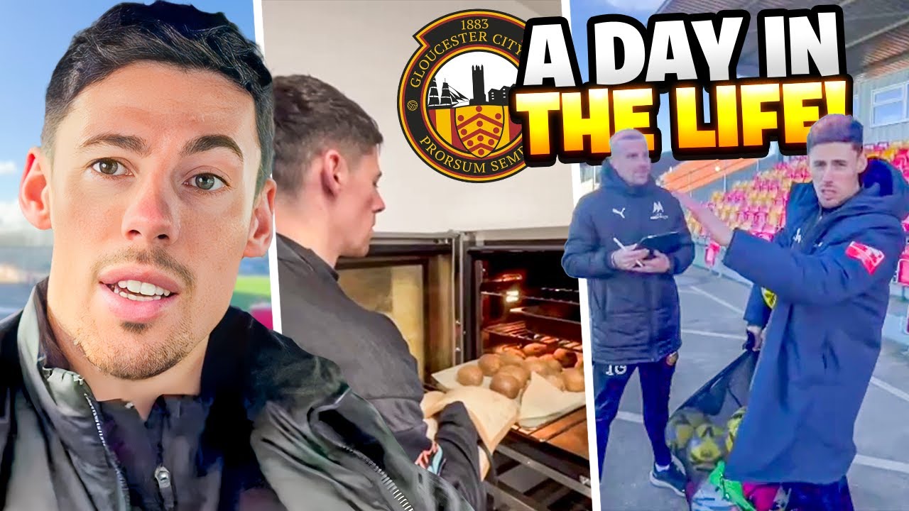 Day In The Life Of A Gloucester City Football Player | Ed Williams