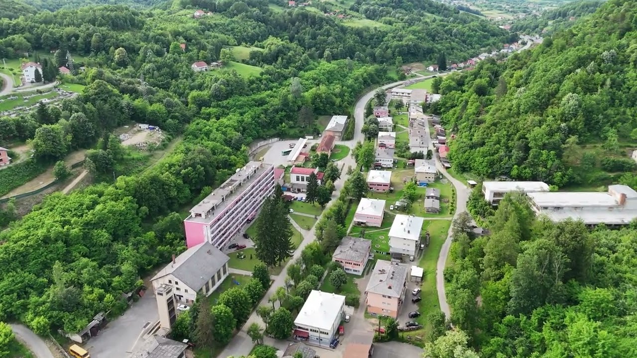 Ljubija snimak Dronom