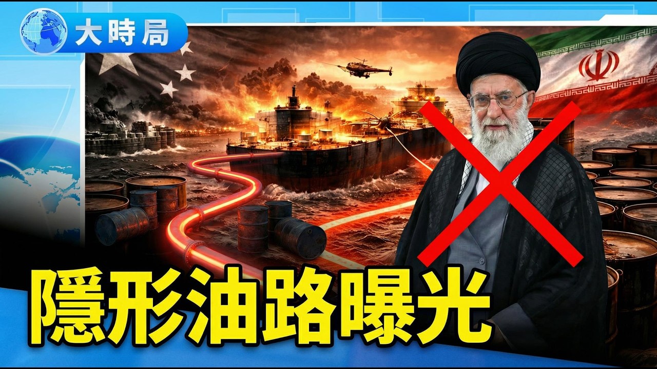 獨家揭秘：中共伊朗黑市石油怎麼進來的？每天200萬桶！賈斯克「後門」大起底｜要聞透視｜大時局