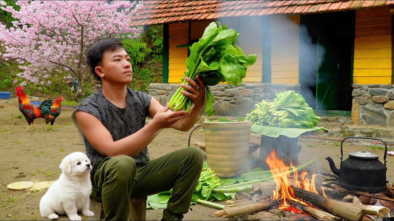 #10 Генеральный директор уезжает из города в лес, чтобы собирать свежие овощи на продажу и готовить