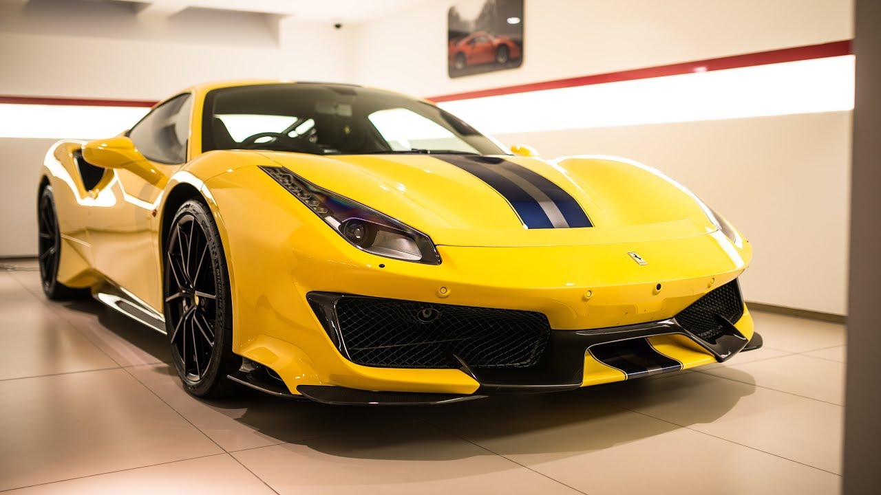 488 Pista in Yellow: FULL Tour!!