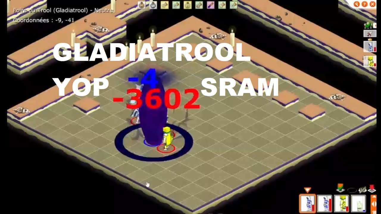 GLADIATROOL SRAM IOP - 1/2 AM (on a faillit wipe)  FEAT HULK