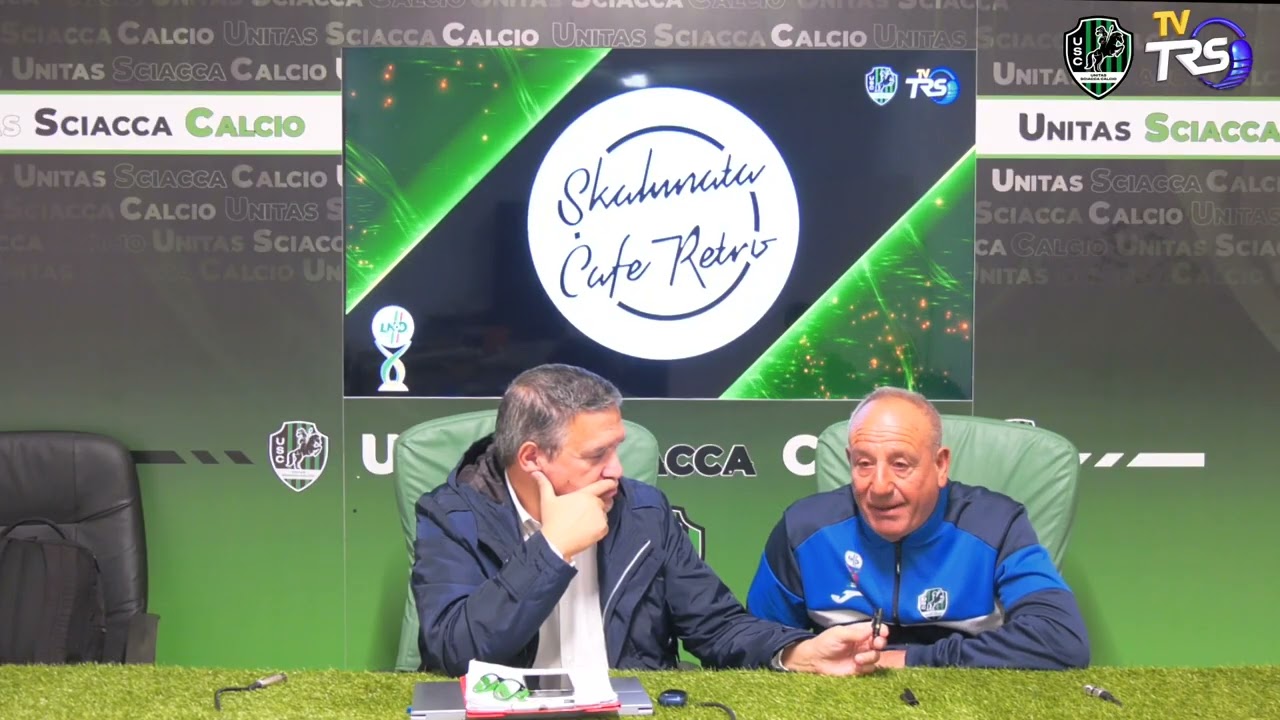 Conferenza Stampa Unitas Sciacca   Don Carlo Misilmeri 0 1