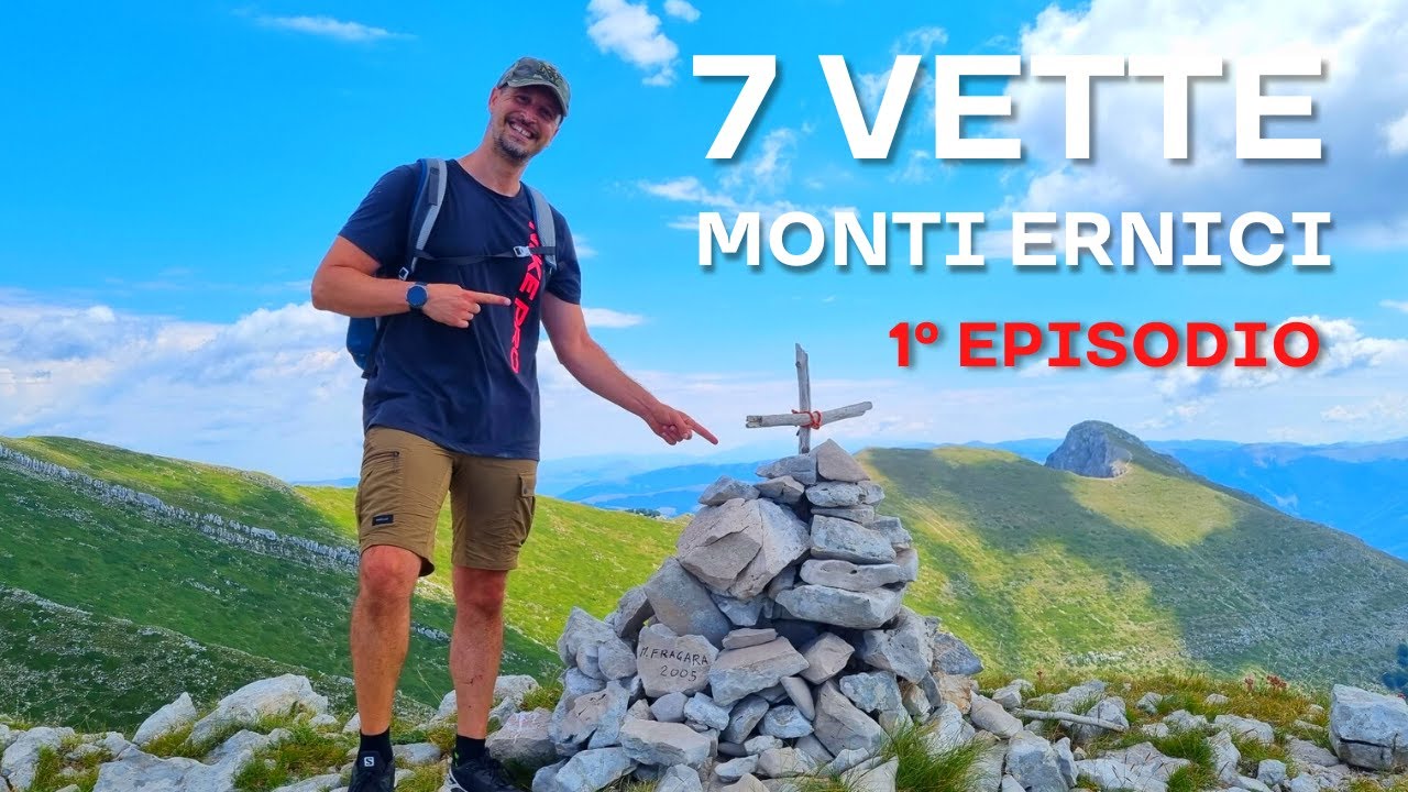 7 vette dei monti Ernici: 21 km, 9:30 ore di camminata e più di 3600 kcal bruciate! Primo Episodio.