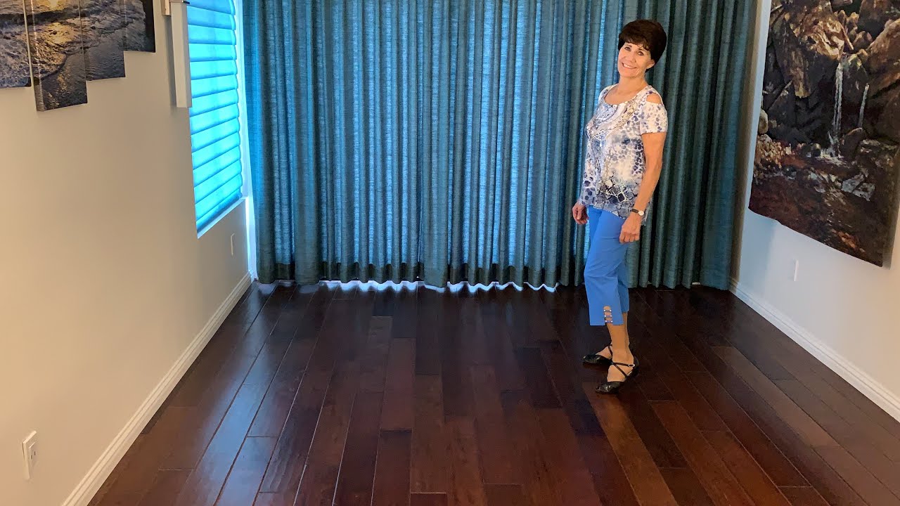 Heartbreaker line dance demonstration and tutorial by Stephie